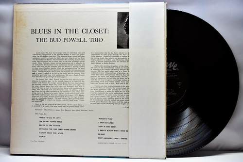 Bud Powell [버드 파웰] ‎- Blues In The Closet - 중고 수입 오리지널 아날로그 LP