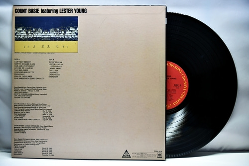 Count Basie, Lester Young [카운트 베이시, 레스터 영] – Count Basie Featuring Lester Young - 중고 수입 오리지널 아날로그 LP