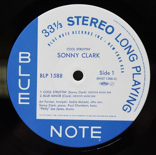 Sonny Clark [소니 클락] ‎- Cool Struttin&#039; - 중고 수입 오리지널 아날로그 LP