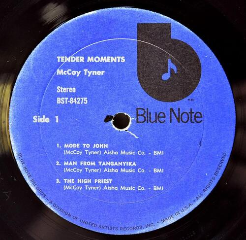 McCoy Tyner [맥코이 타이너] ‎- Tender Moments - 중고 수입 오리지널 아날로그 LP