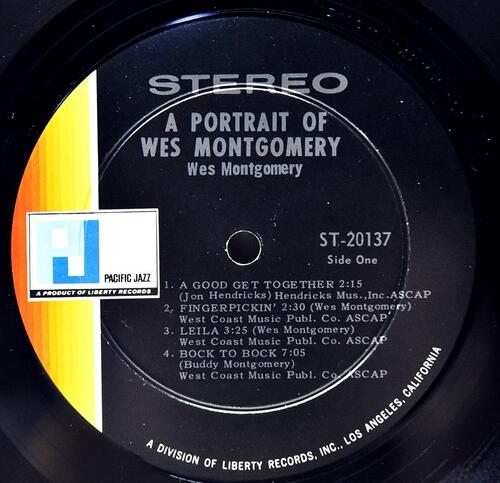 Wes Montgomery With The Montgomery Brothers [웨스 몽고메리] – A Portrait Of Wes Montgomery - 중고 수입 오리지널 아날로그 LP