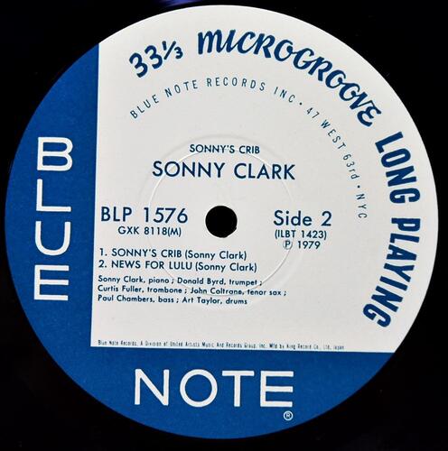 Sonny Clark [소니 클락] ‎- Sonny&#039;s Crib (KING) - 중고 수입 오리지널 아날로그 LP