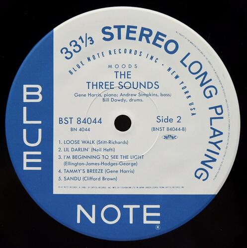 The Three Sounds [쓰리 사운즈] ‎- Moods - 중고 수입 오리지널 아날로그 LP