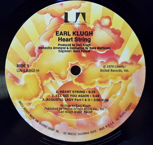 Earl Klugh [얼 클루] - Heart String - 중고 수입 오리지널 아날로그 LP