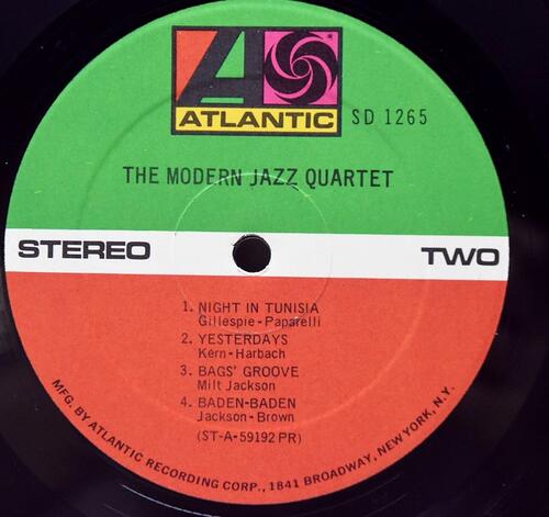 The Modern Jazz Quartet [모던 재즈 쿼텟]‎ - The Modern Jazz Quartet - 중고 수입 오리지널 아날로그 LP