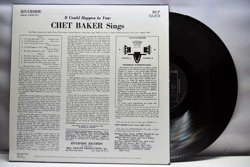 Chet Baker [쳇 베이커] - It Could Happen To You - 중고 수입 오리지널 아날로그 LP