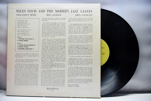 Miles Davis [마일스 데이비스] - Miles Davis And The Modern Jazz Giants - 중고 수입 오리지널 아날로그 LP