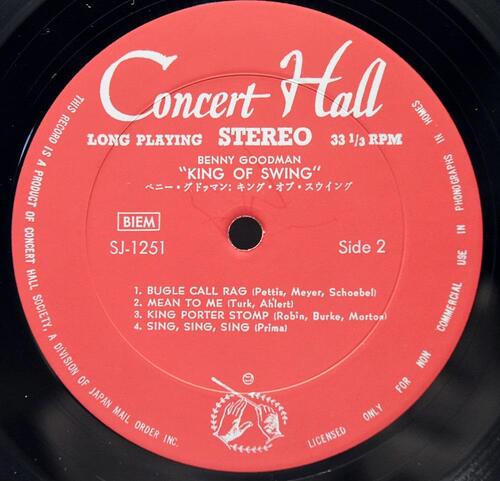 Benny Goodman [베니 굿맨] – King Of Swing - 중고 수입 오리지널 아날로그 LP