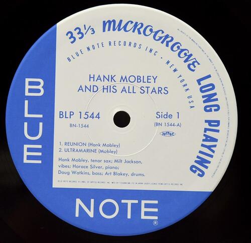 Hank Mobley [행크 모블리] - Hank Mobley And His All Stars - 중고 수입 오리지널 아날로그 LP