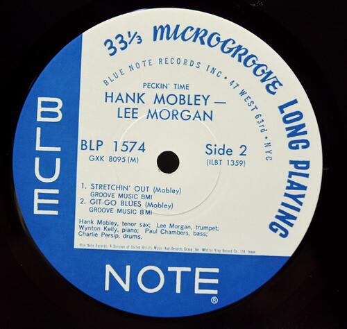 Hank Mobley, Lee Morgan [행크 모블리, 리 모건] – Peckin&#039; Time - 중고 수입 오리지널 아날로그 LP