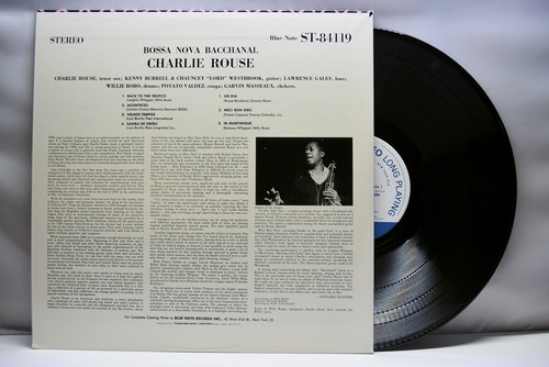 Charlie Rouse [찰리 라우스] - Bossa Nova Bacchanal - 중고 수입 오리지널 아날로그 LP