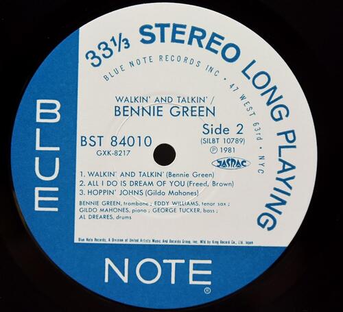 Bennie Green ‎[베니 그린] – Walkin&#039; And Talkin&#039; - 중고 수입 오리지널 아날로그 LP