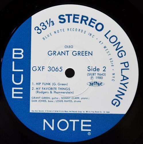 Grant Green [그랜트 그린] - Oleo - 중고 수입 오리지널 아날로그 LP