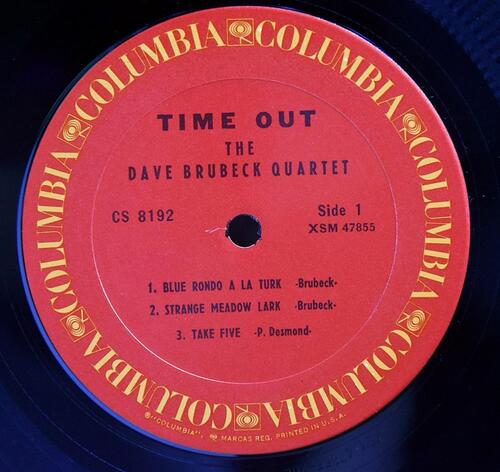 The Dave Brubeck Quartet [데이브 브루벡] - Time Out - 중고 수입 오리지널 아날로그 LP