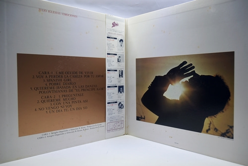 Julio Iglesias [훌리오 이글레시아스] – Emociones ㅡ 중고 수입 오리지널 아날로그 LP