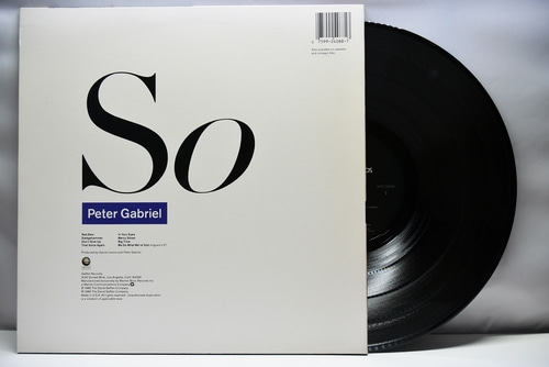 Peter Gabriel [피터 가브리엘] – So ㅡ 중고 수입 오리지널 아날로그 LP