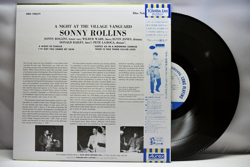 Sonny Rollins [소니 롤린스] - A Night At The &quot;Village Vanguard&quot; Volume 2 - 중고 수입 오리지널 아날로그 LP