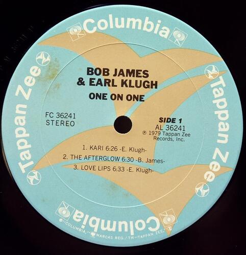 Bob James, Earl Klugh [밥 제임스, 얼 클루]‎ - One On One - 중고 수입 오리지널 아날로그 LP