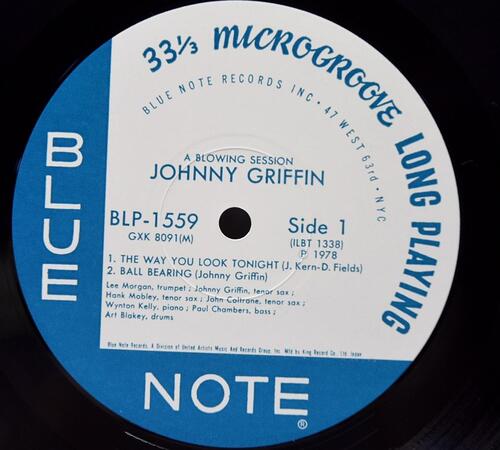 Johnny Griffin [조니 그리핀] – A Blowing Session - 중고 수입 오리지널 아날로그 LP