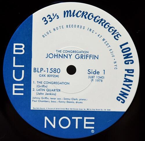 Johnny Griffin [조니 그리핀] – The Congregation - 중고 수입 오리지널 아날로그 LP