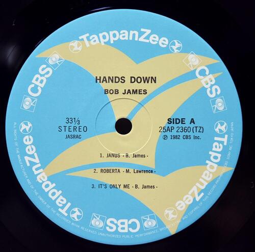 Bob James [밥 제임스] ‎- Hands Down - 중고 수입 오리지널 아날로그 LP