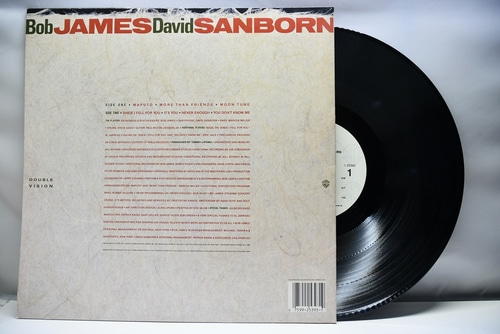 Bob James, David Sanborn [밥 제임스, 데이비드 샌본] – Double Vision - 중고 수입 오리지널 아날로그 LP