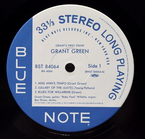 Grant Green [그랜트 그린] - Grant&#039;s First Stand - 중고 수입 오리지널 아날로그 LP
