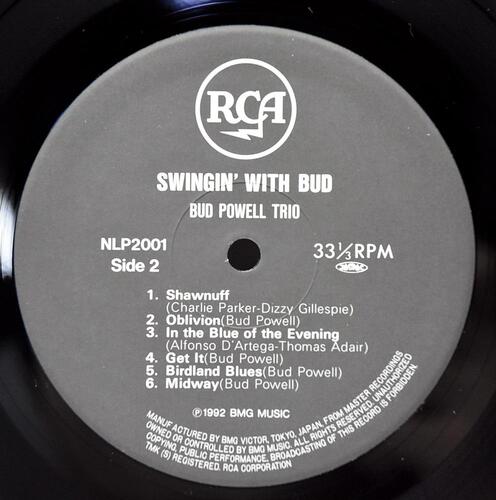 Bud Powell [버드 파웰] – Swingin&#039; With Bud - 중고 수입 오리지널 아날로그 LP