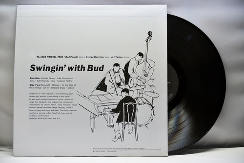 Bud Powell [버드 파웰] – Swingin&#039; With Bud - 중고 수입 오리지널 아날로그 LP
