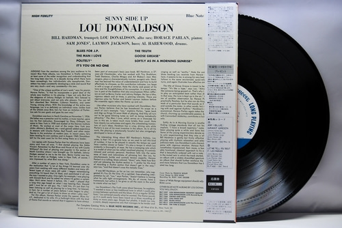 Lou Donaldson Quintet [루 도날드슨] – Sunny Side Up - 중고 수입 오리지널 아날로그 LP