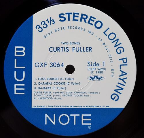 Curtis Fuller [커티스 플러] – Two Bones - 중고 수입 오리지널 아날로그 LP