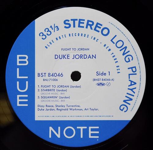 Duke Jordan [듀크 조단]‎ - Flight To Jordan - 중고 수입 오리지널 아날로그 LP