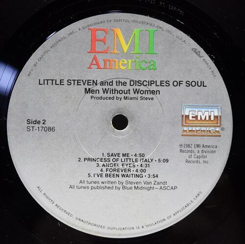 Little Steven And The Disciples Of Soul [스티브 반 잰트] – Men Without Women ㅡ 중고 수입 오리지널 아날로그 LP