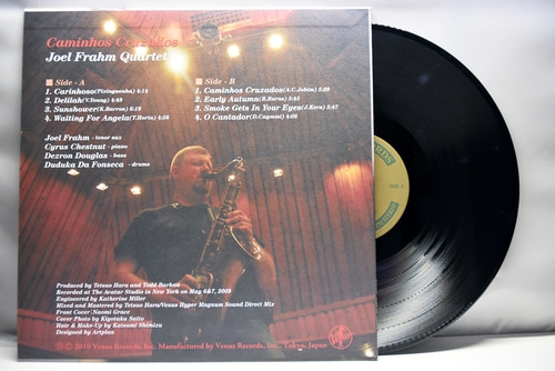 Joel Frahm Quartet ‎[조엘 플램] – Caminhos Cruzados  - 중고 수입 오리지널 아날로그 LP