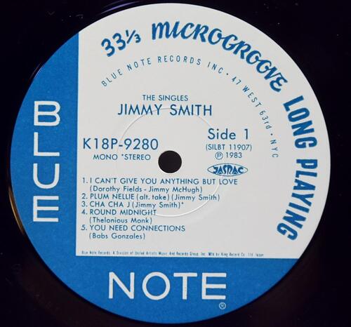 Jimmy Smith [지미 스미스] ‎- The Singles - 중고 수입 오리지널 아날로그 LP
