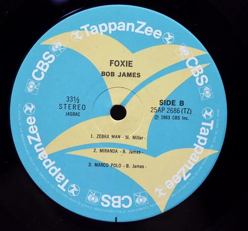 Bob James [밥 제임스] ‎- Foxie - 중고 수입 오리지널 아날로그 LP