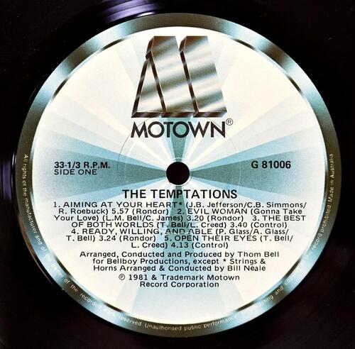 The Temptations [템테이션즈] - The Temptations - 중고 수입 오리지널 아날로그 LP