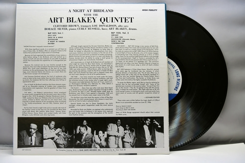 Art Blakey Quintet [아트 블레이키] – A Night At Birdland Volume 1 - 중고 수입 오리지널 아날로그 LP