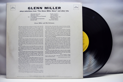 The New Glenn Miller Orchestra [글렌 밀러] – Glenn Miller Plays Selections From &quot;The Glenn Miller Story&quot; And Other Hits - 중고 수입 오리지널 아날로그 LP
