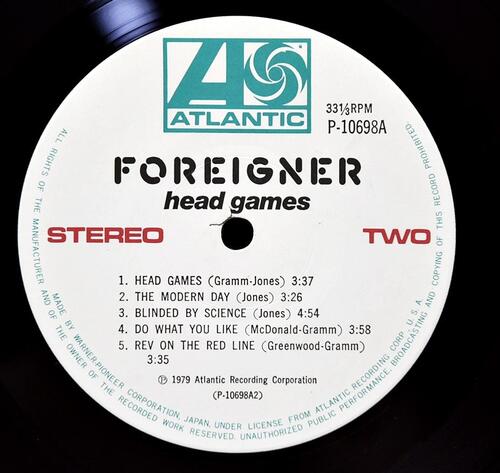 Foreigner [포리너] – Head Games - 중고 수입 오리지널 아날로그 LP
