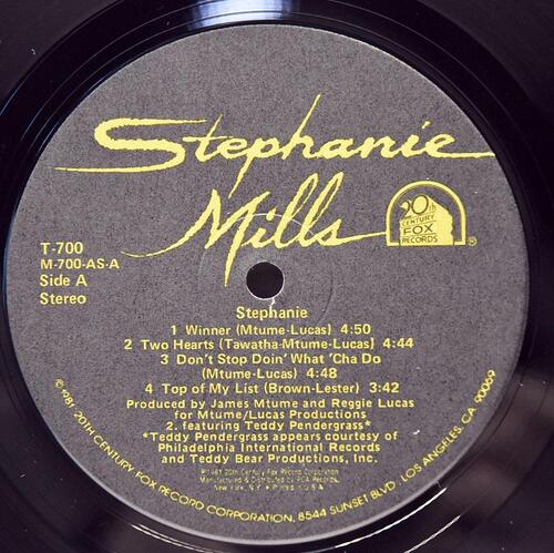 Stephanie Mills ‎[스테파니 밀스] – Stephanie ㅡ 중고 수입 오리지널 아날로그 LP