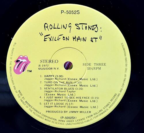 The Rolling Stones [롤링 스톤즈] - Exile On Main St. ㅡ 중고 수입 오리지널 아날로그 2LP
