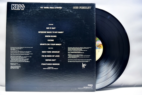 Kiss, Ace Frehley [키스, 에이스 프렐리] – Ace Frehley ㅡ 중고 수입 오리지널 아날로그 LP