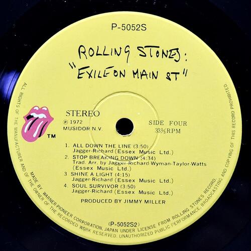 The Rolling Stones [롤링 스톤즈] - Exile On Main St. ㅡ 중고 수입 오리지널 아날로그 2LP