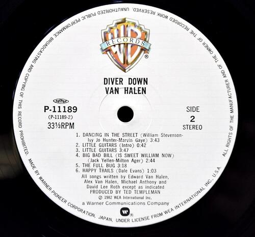 Van Halen [반 헤일런] – Diver Down ㅡ 중고 수입 오리지널 아날로그 LP