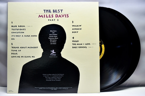 Miles Davis [마일스 데이비스]‎ - The Best Miles Davis Part I - 중고 수입 오리지널 아날로그 2LP