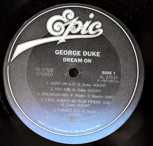 George Duke [조지 듀크] – Dream On - 중고 수입 오리지널 아날로그 LP