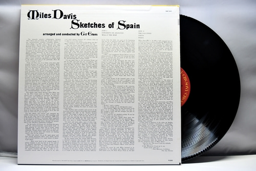 Miles Davis [마일스 데이비스]‎ - Sketches Of Spain - 중고 수입 오리지널 아날로그 LP