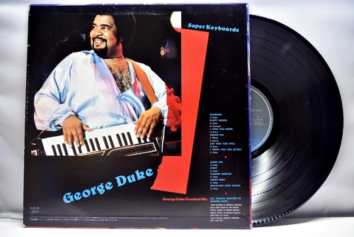 George Duke [조지 듀크] – Super Keyboards - Greatest Hits - 중고 수입 오리지널 아날로그 LP