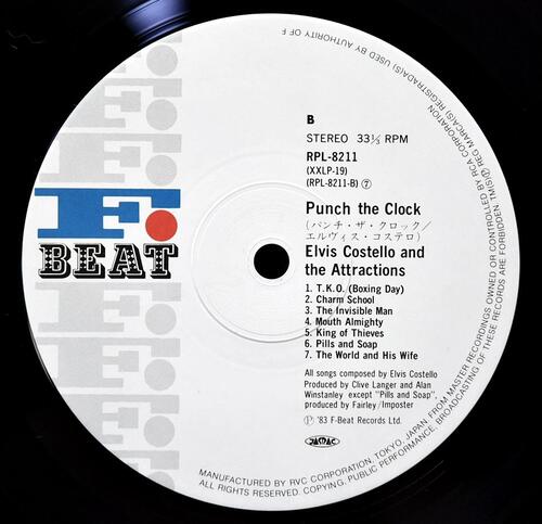 Elvis Costello [엘비스 코스텔로] – Punch The Clock ㅡ 중고 수입 오리지널 아날로그 LP